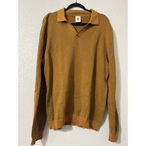 Dandy Del Mar Men's 3X Long Sleeve Cotton Sweater Preppy